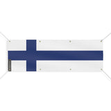 Drapeau de la Finlande 8 Oeillets en plusieurs tailles - Pixelforma