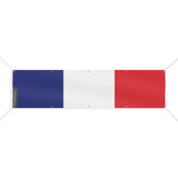 Drapeau de la France 10 Oeillets en plusieurs tailles - Pixelforma