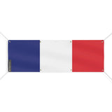 Drapeau de la France 8 Oeillets en Plusieurs Tailles (L) - Pixelforma 