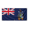Drapeau géorgie du sud îles sandwich polyester résistant