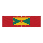Drapeau de la Grenade grand format XL en polyester avec dix œillets