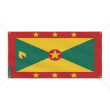 Drapeau de la grenade 6 oeillets en plusieurs tailles (m) - pixelforma