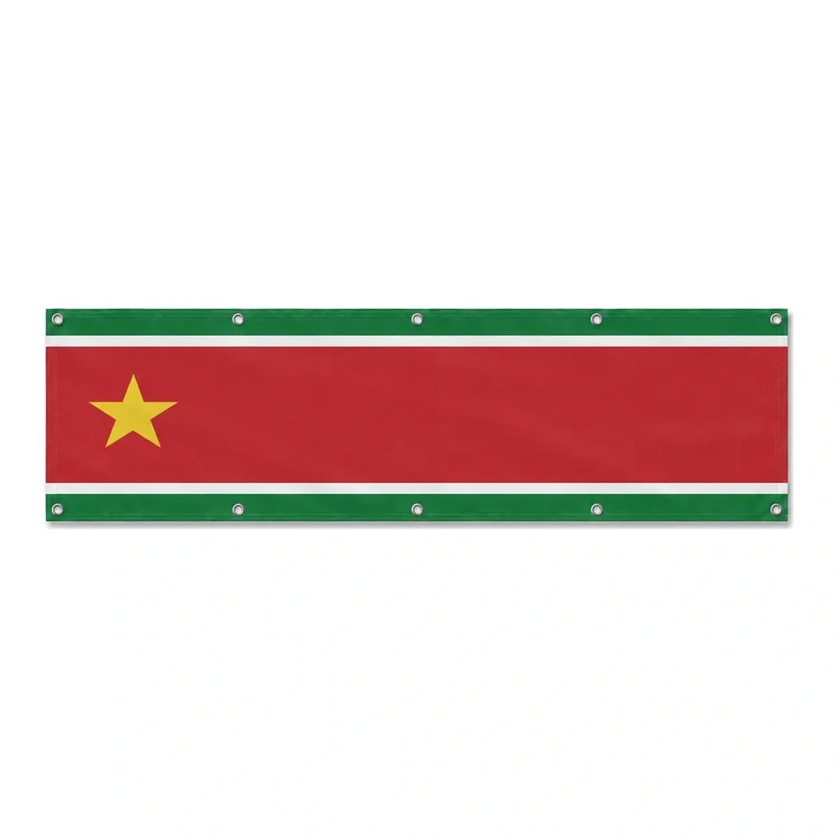 Drapeau de la Guadeloupe grand format XL en polyester avec dix œillets