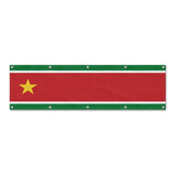 Drapeau de la Guadeloupe grand format XL en polyester avec dix œillets