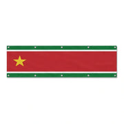 Drapeau de la Guadeloupe grand format XL en polyester avec dix œillets