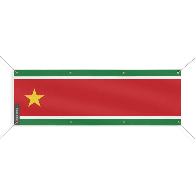 Drapeau de la Guadeloupe 8 Oeillets en Plusieurs Tailles (L) - Pixelforma 