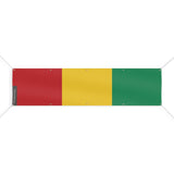 Drapeau de la Guinée 10 Oeillets en plusieurs tailles - Pixelforma