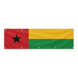 Drapeau de la Guinée-Bissau grand format XL en polyester avec dix œillets