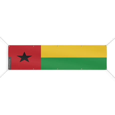 Drapeau de la Guinée-Bissau 10 Oeillets en plusieurs tailles - Pixelforma