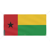 Drapeau de la Guinée-Bissau 6 Oeillets en Plusieurs Tailles (M) - Pixelforma 