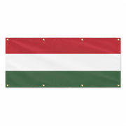 Drapeau hongrie polyester résistant pour extérieur durable