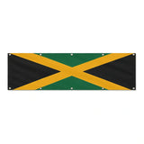 Drapeau de la Jamaïque grand format XL en polyester avec dix œillets
