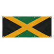Drapeau jamaïque polyester résistant usage extérieur durable
