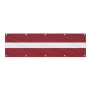 Drapeau de la Lettonie grand format XL en polyester avec dix œillets