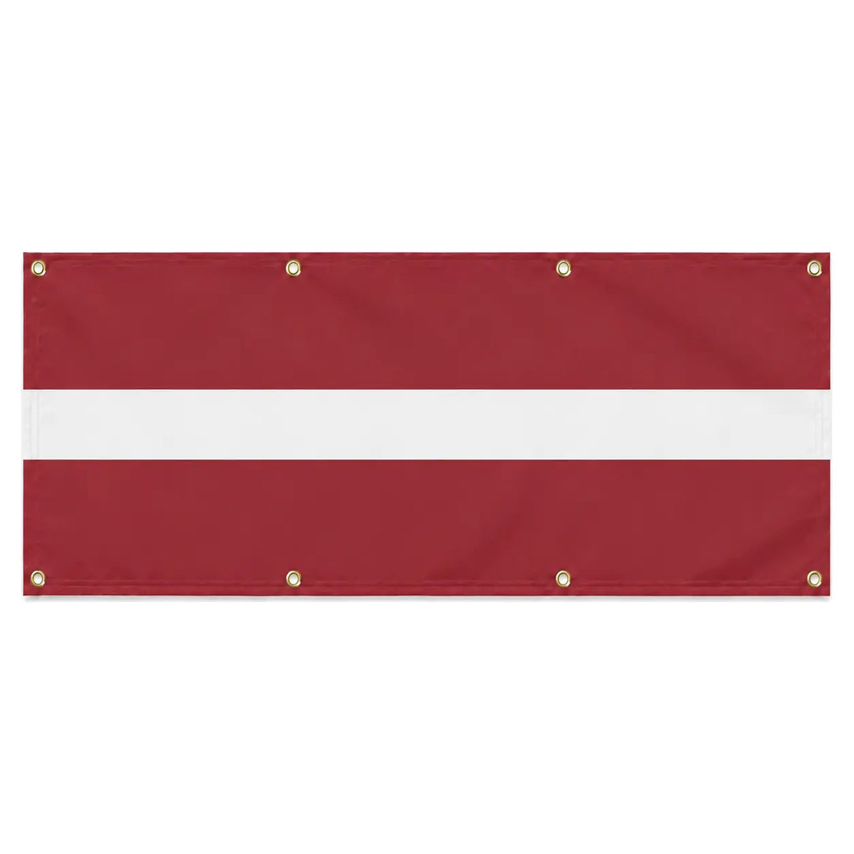 Grand drapeau lettonie polyester résistant aux intempéries