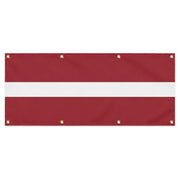 Grand drapeau lettonie polyester résistant aux intempéries
