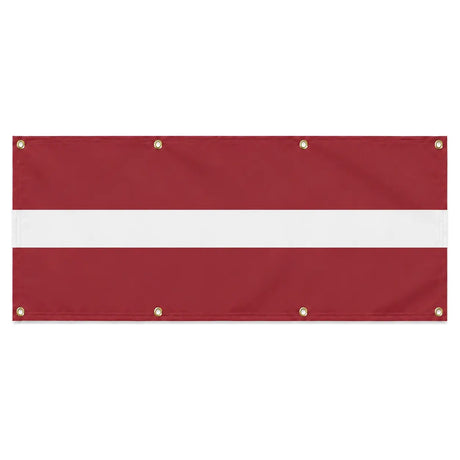 Grand drapeau lettonie polyester résistant aux intempéries