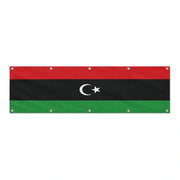 Drapeau de la Libye grand format XL en polyester avec dix œillets