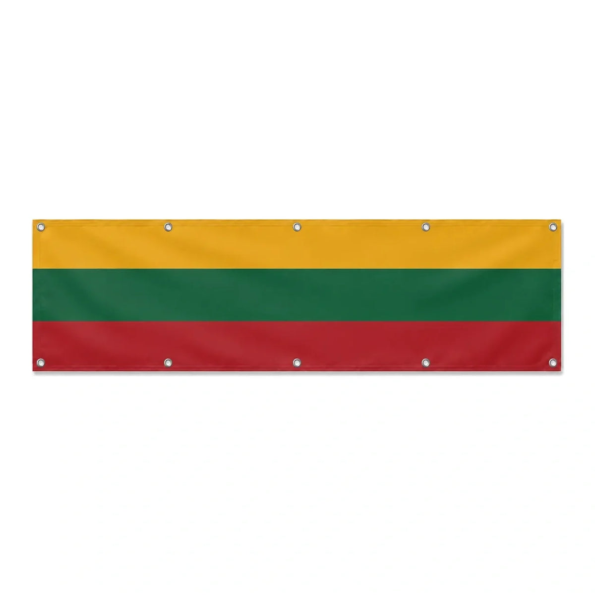 Drapeau de la Lituanie grand format XL en polyester avec dix œillets