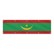 Drapeau de la Mauritanie grand format XL en polyester avec dix œillets