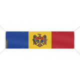 Moldova Flag 10 Eyelets in Multiple Sizes