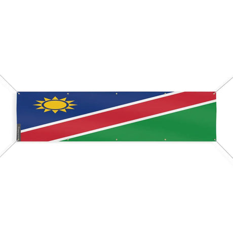 Drapeau de la Namibie 10 Oeillets en Plusieurs Tailles (XL) - Pixelforma 