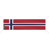 Drapeau de la norvège 10 oeillets en plusieurs tailles (xl) - pixelforma