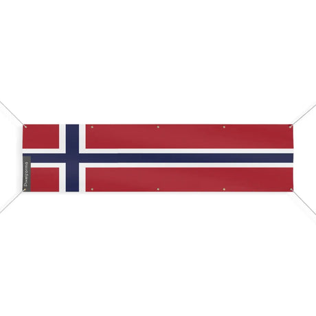 Drapeau de la norvège 10 oeillets en plusieurs tailles (xl) - pixelforma