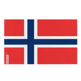 Drapeau de la norvège polyester résistant plusieurs modèles