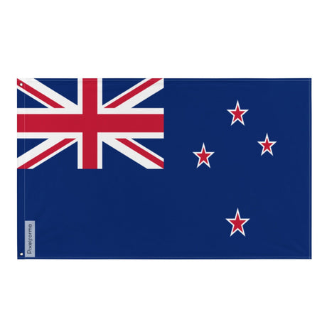 New Zealand Flag in Multiple Sizes 100% Polyester Print with Double Hem - Pixelforma