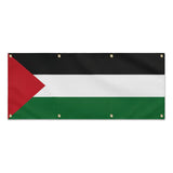 Grand drapeau palestine polyester résistant huit œillets