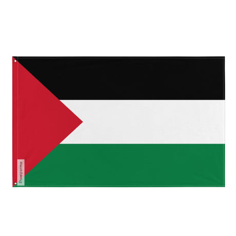 Palestine Flag in Multiple Sizes 100% Polyester Print with Double Hem - Pixelforma