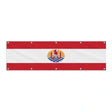 Drapeau de la Polynésie française grand format XL en polyester avec dix œillets