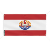 Drapeau de la polynésie française 6 oeillets en plusieurs tailles (m) - pixelforma