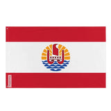Drapeau de la polynésie française polyester résistant