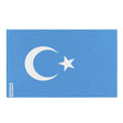 Drapeau de la première république du turkestan oriental polyester