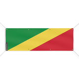 Drapeau de la république du congo 8 oeillets en plusieurs tailles (l) - pixelforma