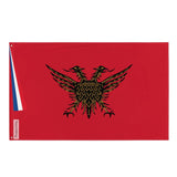 Drapeau de la république de koritsa plusieurs tailles en polyester - pixelforma