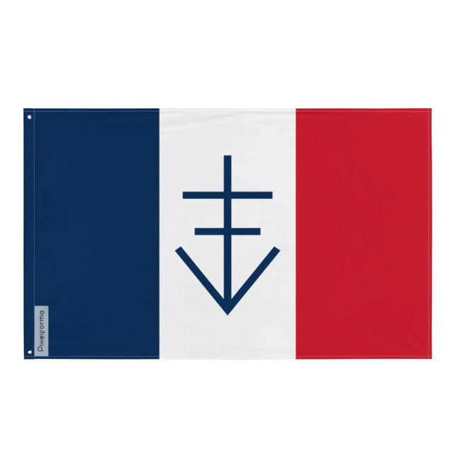 Drapeau de la république libre du vercors plusieurs tailles en polyester - pixelforma