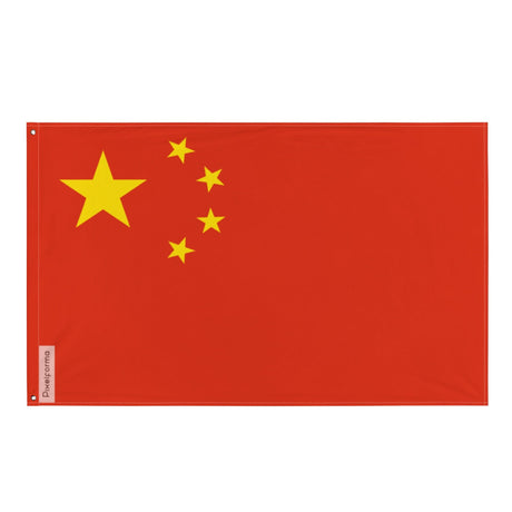 Flag of the People's Republic of China in Multiple Sizes 100% Polyester Print with Double Hem - Pixelforma