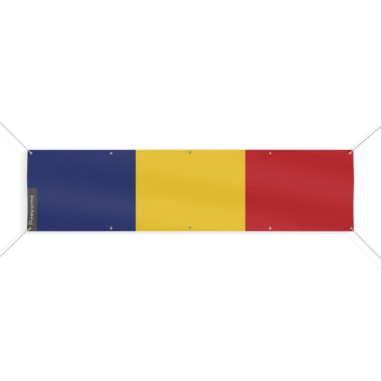 Bandera de Rumania 10 ojales en varios tamaños