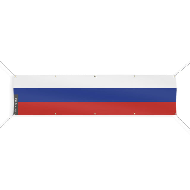 Drapeau de la Russie 10 Oeillets en plusieurs tailles - Pixelforma