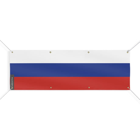 Drapeau de la Russie 8 Oeillets en plusieurs tailles - Pixelforma