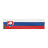 Drapeau de la Slovaquie 10 Oeillets en Plusieurs Tailles (XL)