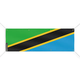 Drapeau de la Tanzanie 8 Oeillets en plusieurs tailles - Pixelforma