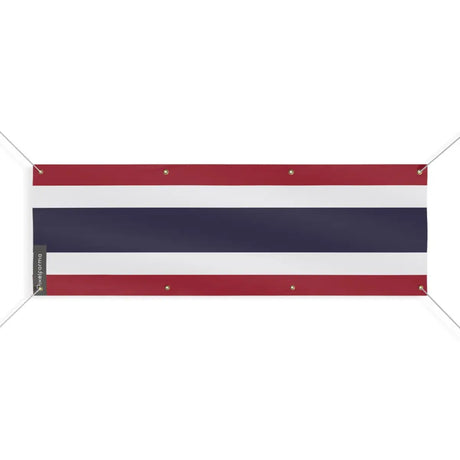 Drapeau de la thaïlande 8 oeillets en plusieurs tailles (l) - pixelforma