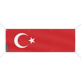 Drapeau de la Turquie 8 Oeillets en Plusieurs Tailles (L) - Pixelforma 