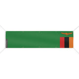 Zambia Flag 10 Eyelets in Multiple Sizes