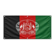 Drapeau afghanistan polyester résistant avec œillets robustes