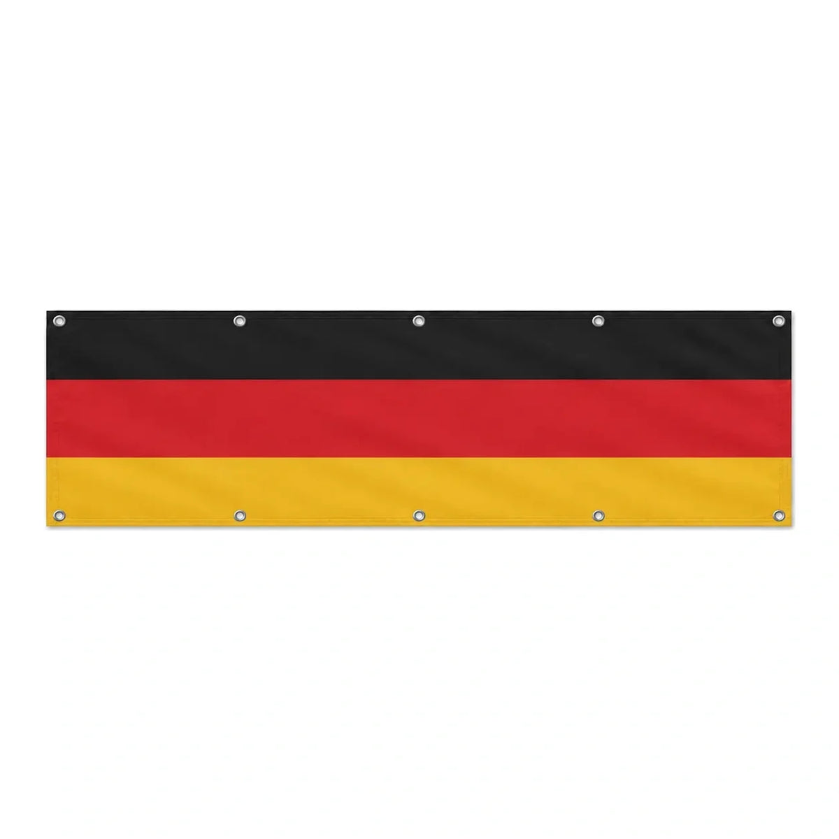 Drapeau de l'Allemagne grand format XL en polyester avec dix œillets